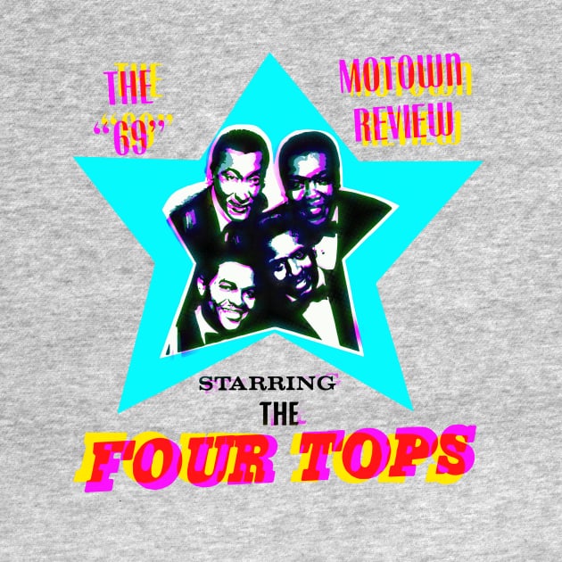 The Four Tops by HAPPY TRIP PRESS